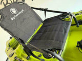Kayak fishing a Pedali divisibile Big Mama Triken 330 Live S, con ruote e vasca del vivo