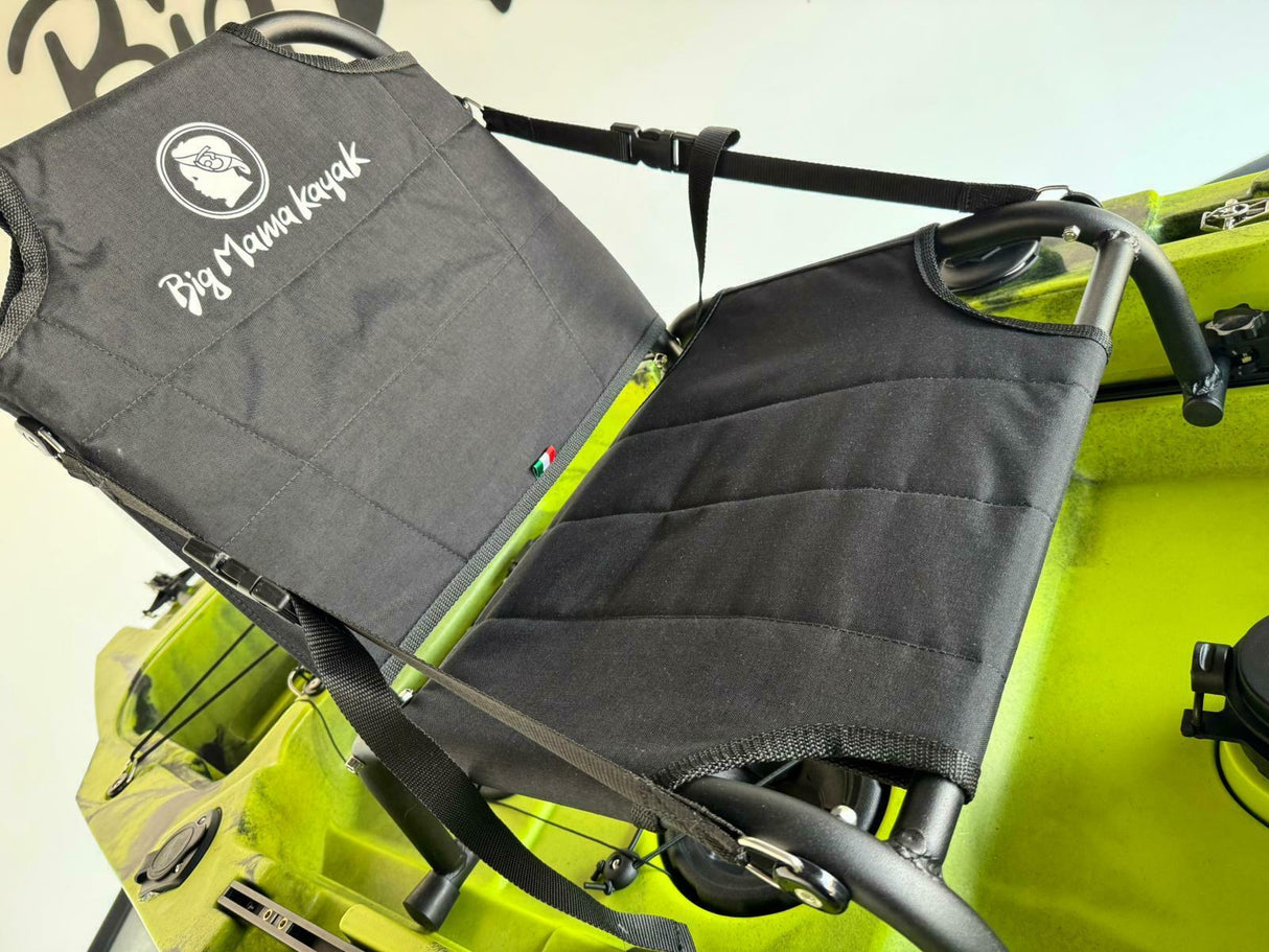 Kayak a Pedali divisibile Big Mama Triken 330 S live, con ruote e vasca del vivo