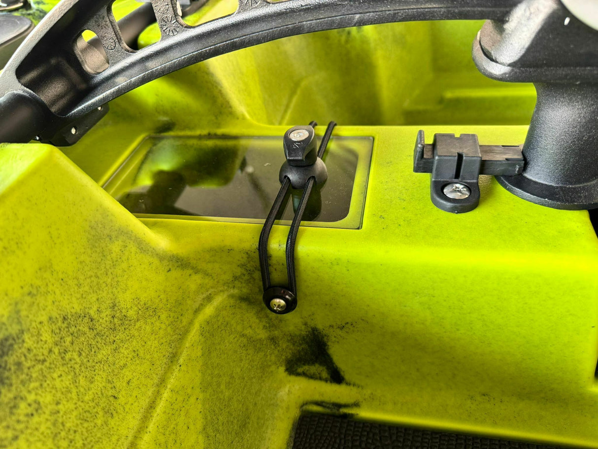Kayak a Pedali divisibile Big Mama Triken 330 S live, con ruote e vasca del vivo