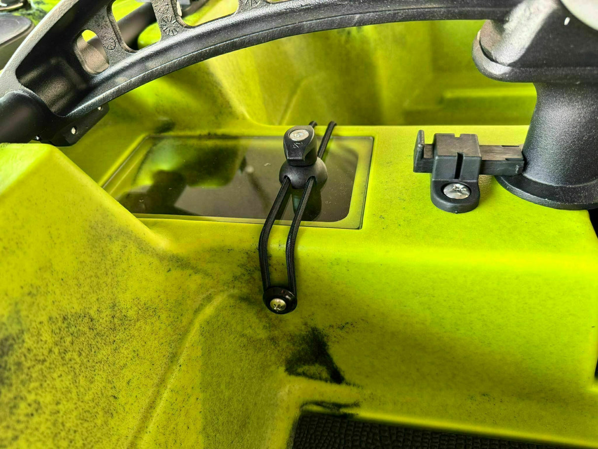 Kayak fishing a Pedali divisibile Big Mama Triken 330 Live S, con ruote e vasca del vivo