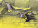 Kayak fishing a Pedali divisibile Big Mama Triken 330 Live S, con ruote e vasca del vivo - COLORE VIPER GREEN