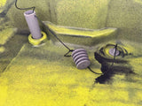 Kayak fishing a Pedali divisibile Big Mama Triken 330 Live S, con ruote e vasca del vivo - COLORE DEVIL