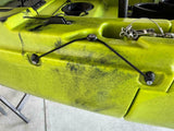 Kayak fishing a Pedali divisibile Big Mama Triken 330 Live S, con ruote e vasca del vivo