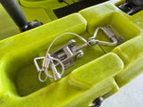 canoa monoposto divisibile a pedali con elica BIG MAMA KAYAK TRIKEN 330 LIVE S componibile + motore Bixpy K1 Outboard Kit con batteria PP-378 Wh v4 + Adattatore centrale vano copripedali