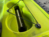 kayak fishing a Pedali divisibile Big Mama Triken 330 Live S, con ruote e vasca del vivo + ecoscandaglio Garmin Striker Vivid 7SV + kit braccetto display