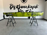 Kayak a Pedali divisibile Big Mama Triken 330 S live, con ruote e vasca del vivo