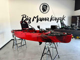 Kayak a Pedali divisibile Big Mama Triken 330 S live, con ruote e vasca del vivo