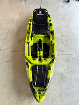 Kayak a Pedali divisibile Big Mama Triken 330 S live, con ruote e vasca del vivo