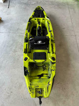 Kayak a Pedali divisibile Big Mama Triken 330 S live, con ruote e vasca del vivo