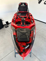 Kayak a Pedali divisibile Big Mama Triken 330 S live, con ruote e vasca del vivo