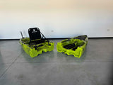 Kayak fishing a Pedali divisibile Big Mama Triken 330 Live S, con ruote e vasca del vivo - COLORE VIPER GREEN