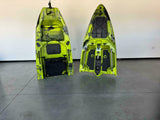 Kayak fishing a Pedali divisibile Big Mama Triken 330 Live S, con ruote e vasca del vivo - COLORE DEVIL