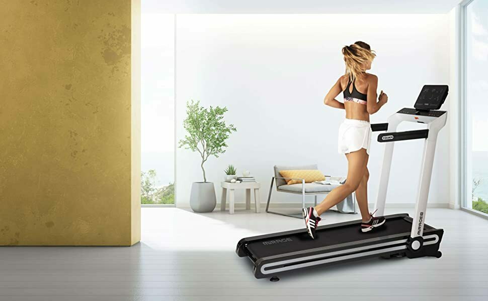 Tapis Roulant Toorx Mirage C60 Hrc Tapis Roulant Salvaspazio Con Inclinazione Elettrica - Piano Corsa 143 X 48 Cm - Peso Max Utente 120 Kg - Velocità 18 Km/h Toorx Compatibile Zwift App E Kinomap Cod.mirage-c60-b Tappeto Elettrico Palestra