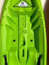 kayak GIL 2.0 BIG MAMA START - canoa monoposto da 254 cm + seggiolino + pagaia - ARANCIONE