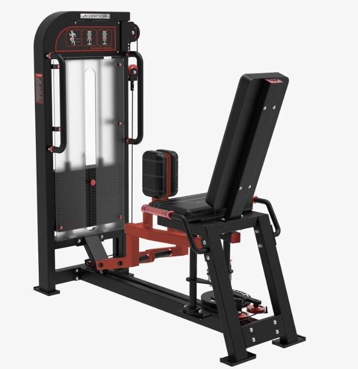 Combo Abduttori/Adduttori - pacco pesi 100 kg Linea Vertical Jk Fitness cod.JKV-ABDADD