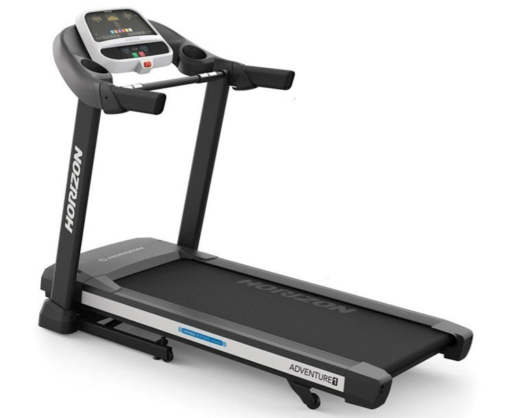 PROMO Treadmill Richiudibile Tapis Roulant Salvaspazio Adventure 1 Horizon New Promo Inclinazione Elettrica - Piano Corsa 140 X 51 Cm - Peso Max Utente 125 Kg - Velocità 18 Km/h
