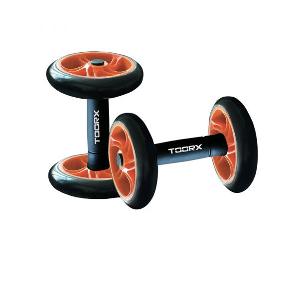 Coppia Manubri con Ruote per Addominali Linea Toorx cod. AHF-157