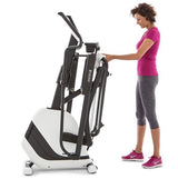 Promo Horizon Ellittica Elettromagnetica ANDES 5 a volano anteriore richiudibile - con ricevitore fascia polar wireless - volano 8 kg