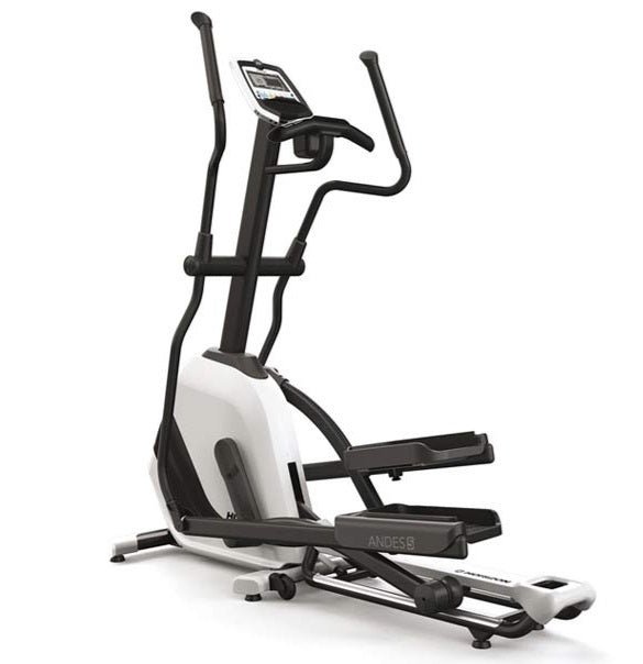 Promo Horizon Ellittica Elettromagnetica ANDES 5 a volano anteriore richiudibile - con ricevitore fascia polar wireless - volano 8 kg