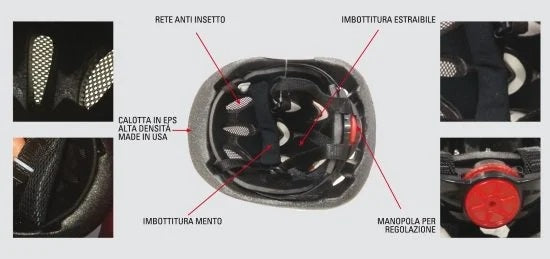 Casco bike ACTION FEEL taglia S (dal 52 al 55) per Biciclette Nextreme