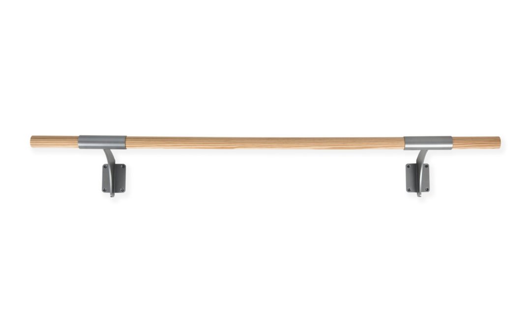 Supporto A Muro Per Mono Sbarra Di 40 Mm Di Diametro Mod.arabesque-simple Cod.30590421 Dinamica Ballet (sbarra In Legno Non Inclusa)