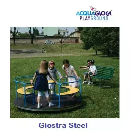 Giostra Steel Da Fissare A Terra Acquagioca En 1176 Certificata Tuv