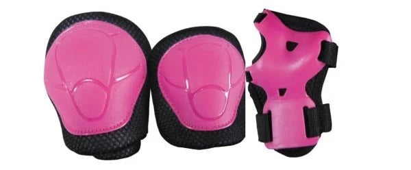 Set di Protezione KIDS Fucsia Peso utilizzatore fino a 25 kg. Nextreme