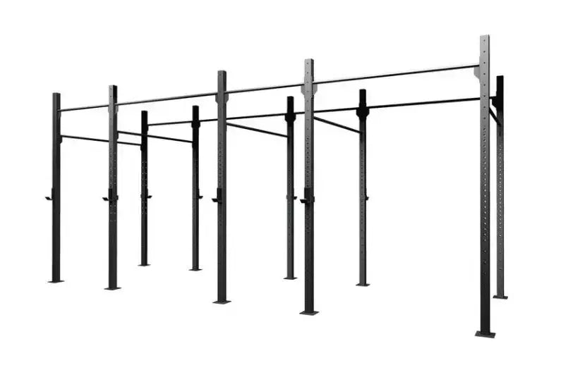 Gabbia Challenge 4 Campate Autoportante Cod.g60-4a - 60 X 60 X 3,2 Mm - 4 Coppie Di Appoggi Bilanciere Inclusi Toorx