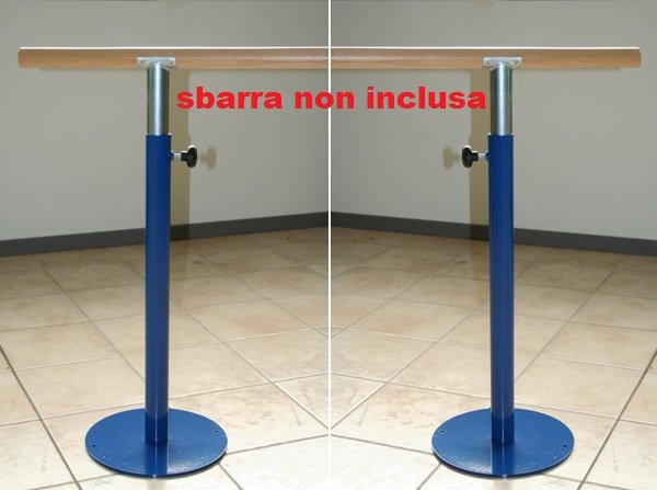Ag816 Coppia Di Sostegni Unico Per Sbarra -