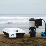 BIG MAMA KAYAK A PEDALI TRIKEN 380 Revolution + motore elettrico BIXPY K1 Outboard Kit con batteria PP-378 Wh v4 + Adattatore centrale Hoodoo Pedal Drive
