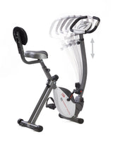 Brx-compact Multifit Cyclette Salvaspazio Accesso Facilitato E Manubrio Regolabile In Altezza E Inclinazione Toorx Cod.brx-compact-mfit Gym Bike Bici da Camera Richiudibile