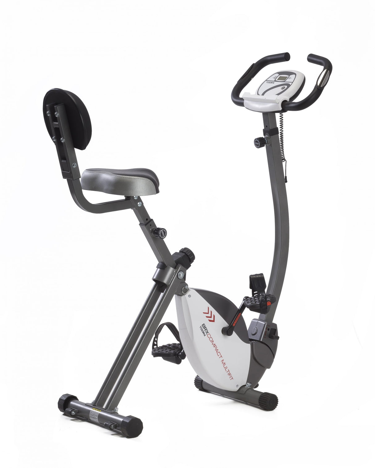 Brx-compact Multifit Cyclette Salvaspazio Accesso Facilitato E Manubrio Regolabile In Altezza E Inclinazione Toorx Cod.brx-compact-mfit Gym Bike Bici da Camera Richiudibile