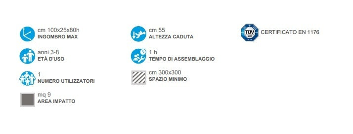 Gioco A Molla Cane 1 Posto In Legno Da Interrare Cod.508C A/B- Giochi Park- En 1176 Certificati Tuv