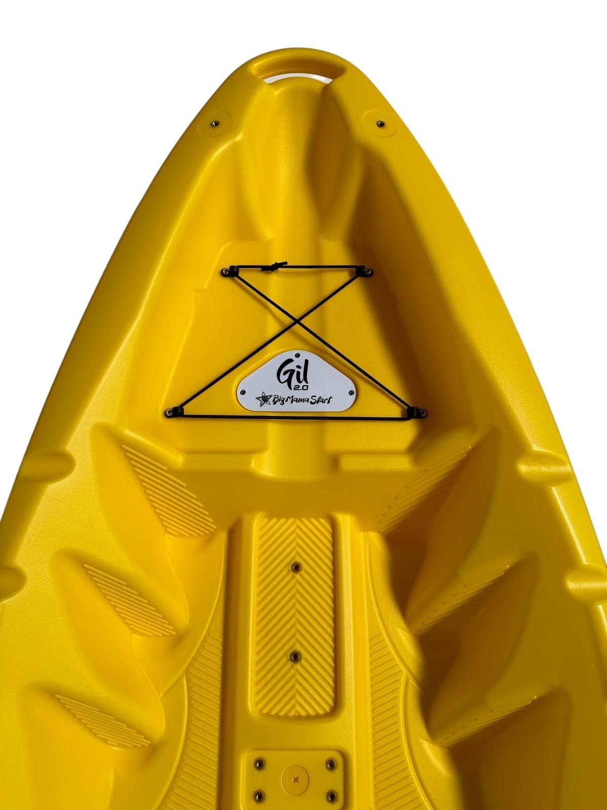 canoa monoposto GIL 2.0 BIG MAMA START - kayak da 254 cm + seggiolino + pagaia - VERDE