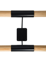 Supporto Sbarra fissa a parete Arabesque Doppia Black Dinamica Ballet Cod. 30590331 (sbarra non inclusa)