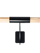Supporto Sbarra da danza fissa a parete Arabesque Black Dinamica Ballet Cod. 30590431 (sbarra non inclusa)