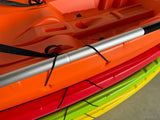 canoa monoposto GIL 2.0 BIG MAMA START - kayak da 254 cm + seggiolino + pagaia - VERDE