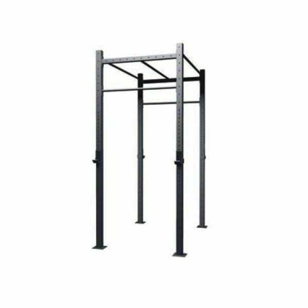 Gabbia MASTER 1 Campata Autoportante con Monkey Station 75 x 75 x 3,2 - 2 coppie di appoggi bilanciere LINEA GABBIE CROSSTRAINING & CALISTHENICS INDOOR cod. G75-1AMS