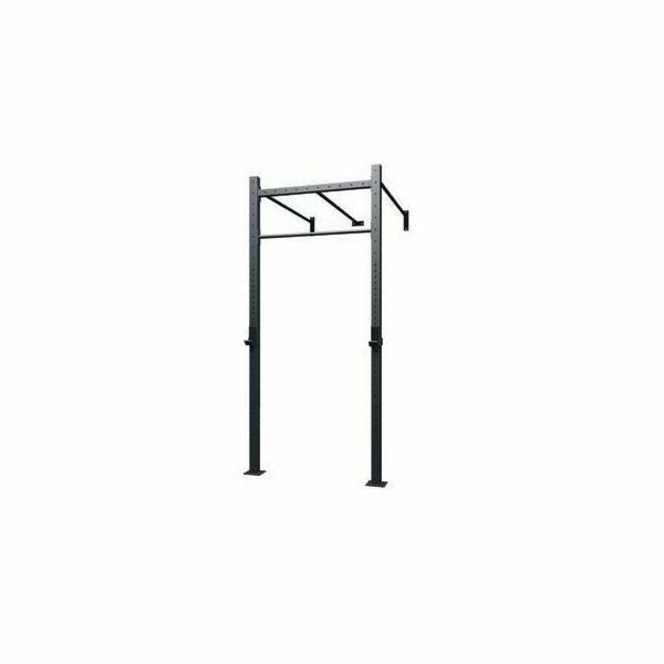 Gabbia MASTER 1 Campata a Muro con Monkey Station struttura 75 x 75 x 3,2 mm. / 1 coppia di appoggi bilanciere inclusa LINEA GABBIE CROSSTRAINING & CALISTHENICS INDOOR cod. G75-1MMS