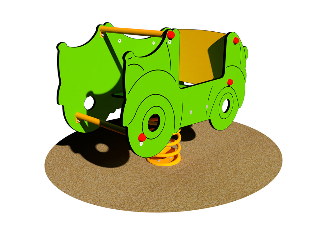 Gioco a Molla/Springer GREEN CAR 1020 - GIOCHIPARK cod. 1020 A/B