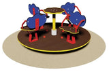 Giostra Con Sedili 4 Posti Filo Pavimento Cod.833 B - Giochipark -