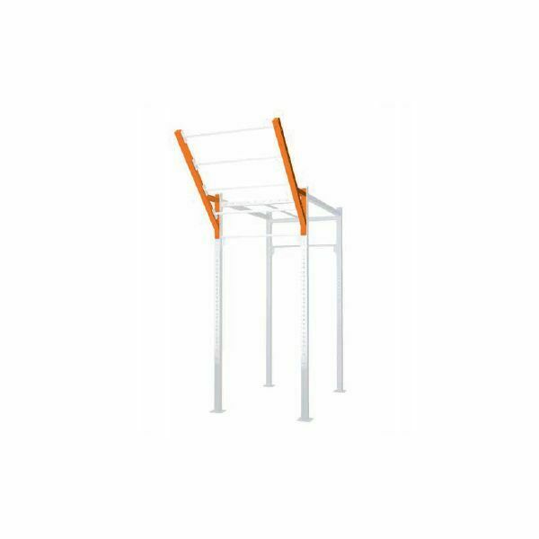 Telaio obliquo outdoor (nr. 2 profili obliqui) per serie Master Outdoor LINEA GABBIE CROSSTRAINING OUTDOOR cod. GO75-TO2