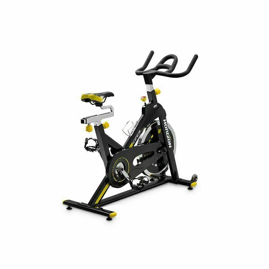 Pack Gym Bike Horizon GR3 Indoor Massa Volanica 22 kg Peso Max Utente 130 kg Resistenza Freno a Frizione + Consolle LCD
