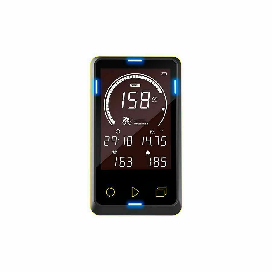 Pack Gym Bike Horizon GR3 Indoor Massa Volanica 22 kg Peso Max Utente 130 kg Resistenza Freno a Frizione + Consolle LCD