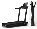 Tapis Roulant Toorx Mirage C60 Hrc Tapis Roulant Salvaspazio Con Inclinazione Elettrica - Piano Corsa 143 X 48 Cm - Peso Max Utente 120 Kg - Velocità 18 Km/h Toorx Compatibile Zwift App E Kinomap Cod.mirage-c60-b Tappeto Elettrico Palestra
