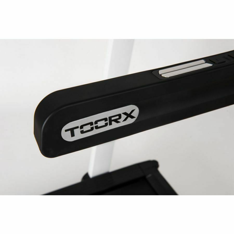Tapis Roulant Toorx Mirage C60 Hrc Tapis Roulant Salvaspazio Con Inclinazione Elettrica - Piano Corsa 143 X 48 Cm - Peso Max Utente 120 Kg - Velocità 18 Km/h Toorx Compatibile Zwift App E Kinomap Cod.mirage-c60-b Tappeto Elettrico Palestra