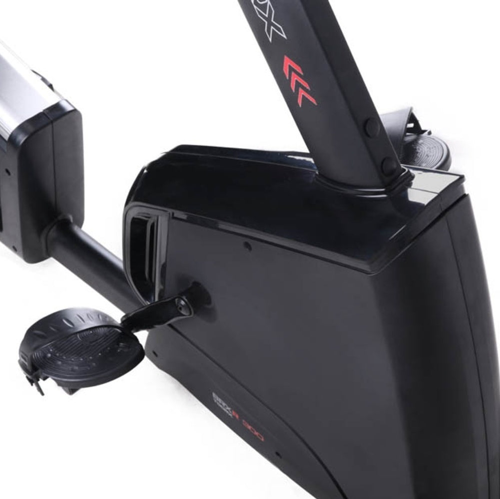 Bici da Camera BRX-R300 Hrc Cyclette Recumbent Elettromagnetica Toorx Linea Chrono Line Con Ricevitore Wireless Iconsole + App Compatibile Zwift - Volano 14 Kg - Peso Utente 150 Kg - BRX-R300 Gym Bike