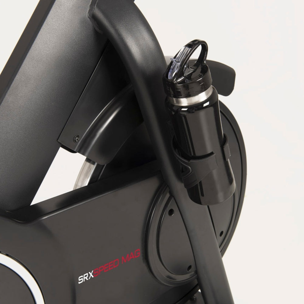 Gym Bike SRX-SPEED MAG con Sistema Frenante Magnetico e Ricevitore Wireless Linea Toorx Trasmissione a Massa volanica peso 20 kg bike da spinning