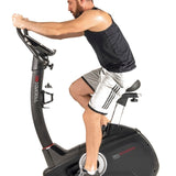 Bici da Camera Cyclette Ergometro Brx 300 Ergo Bike Fitness Toorx Con Ricevitore Wireless + Iconsole + App Compatibile Zwift - Volano 16 Kg - Peso Max Utente 150 Kg - cod. BRX-300ERGO
