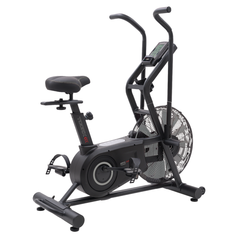 Bici da Camera Brx-air300 - Air Bike Toorx - Cyclette - Peso Max Utente 135 Kg - Resistenza Ad Aria - Con Ricevitore Wireless Gym Bike